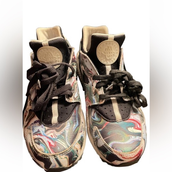 Nike Shoes - NikeAir Huarache Run Marble Dye Shoes